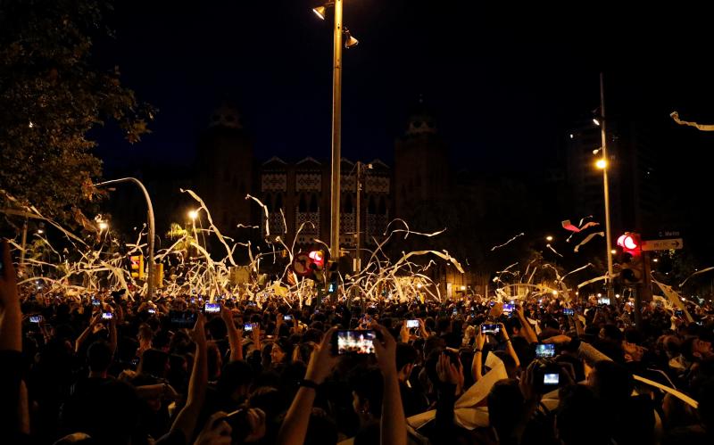 Fotos: Tercera jornada de protestas en Cataluña tras la sentencia del &#039;procés&#039;