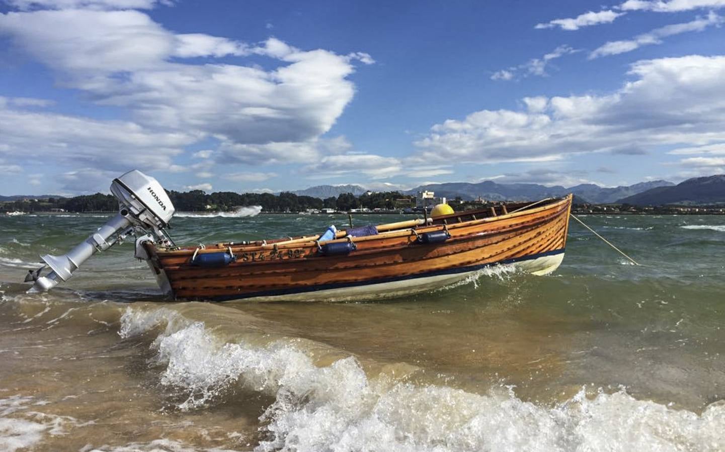 Palacios-Cueto encargó 'Ciclón' a los Astilleros Pompeyo por admiraba su manera de trabajar la técnica del tingladillo.