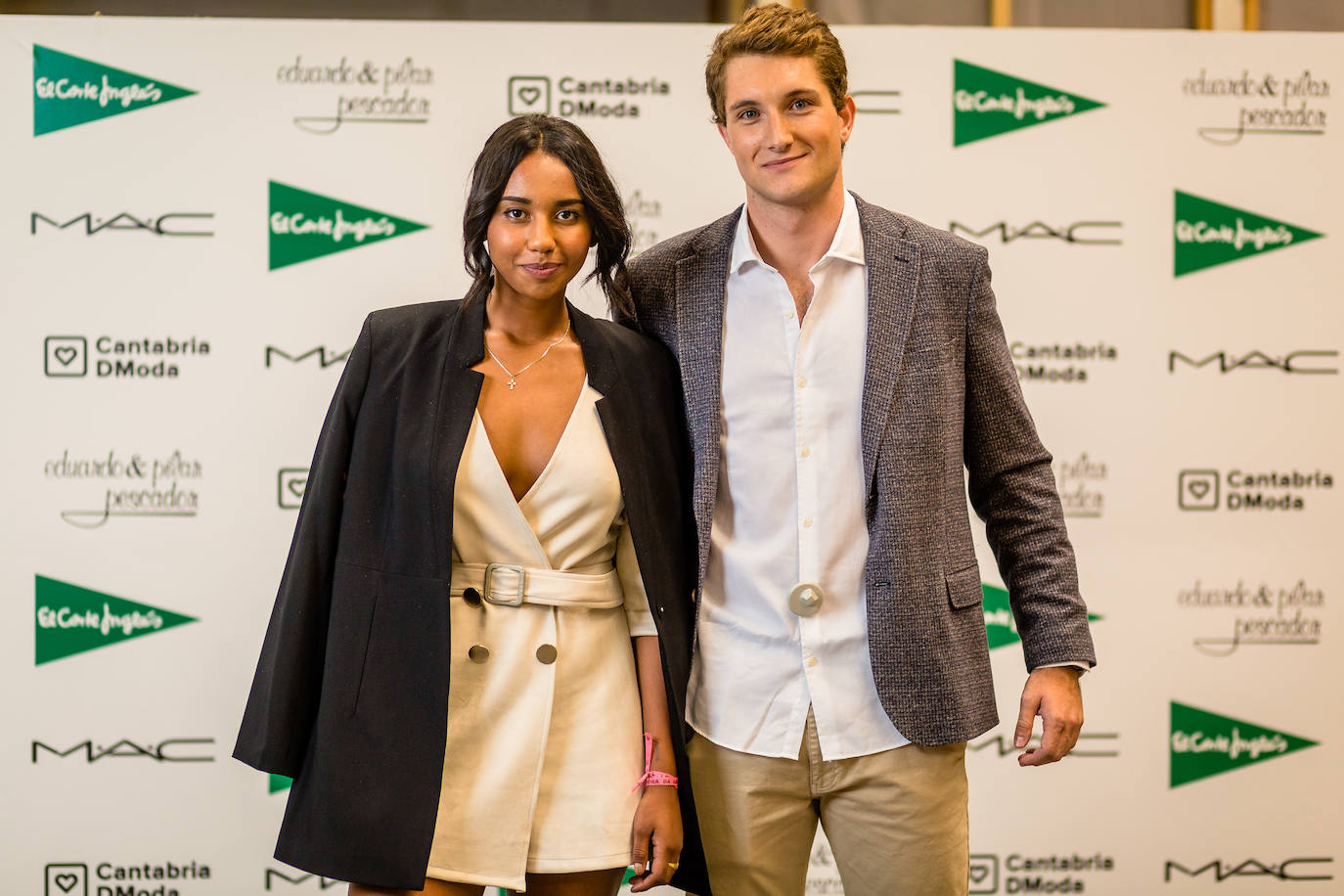 Ana Oliveira Rodrigues y Daniel Mesa Fernández ganaron la segunda edición del casting 'Modelo por un día' de El Corte Inglés y Cantabria DModa