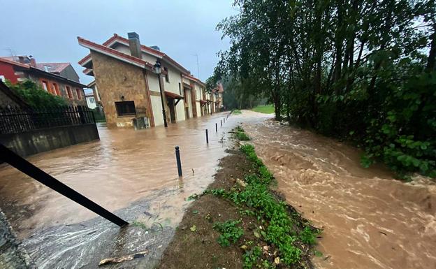 Inundaciones en Carrejo.