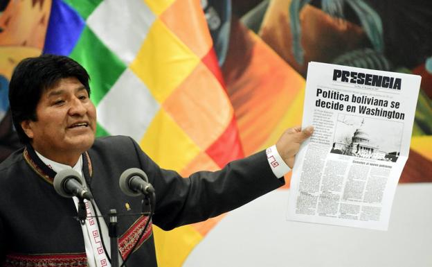 Evo Morales. 