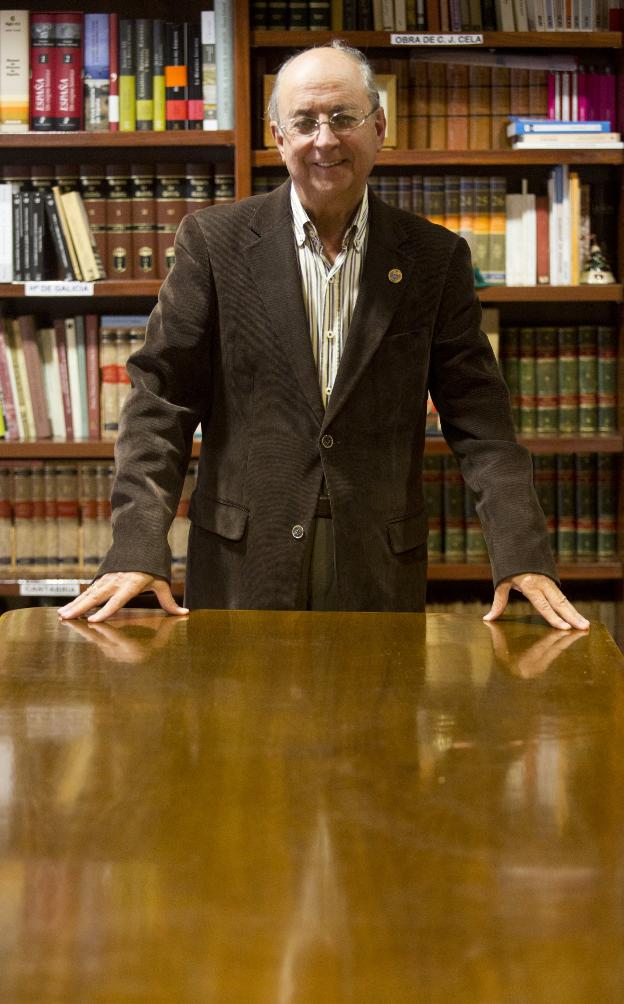 José Antonio Otero, presidente del Centro Gallego.