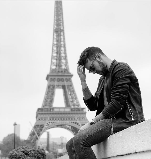 Viajero empedernido, aquí en París.