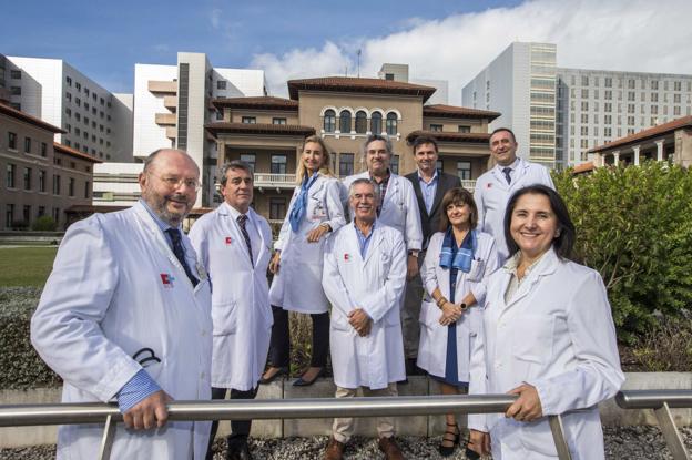 Desde la izquierda, Lino Álvarez, Javier Crespo, Beatriz López, Javier Zueco, José Manuel Rabanal, Rafael Tejido, Rosana Alonso, Juan Carlos R. Borregán y Carmen Fariñas. 