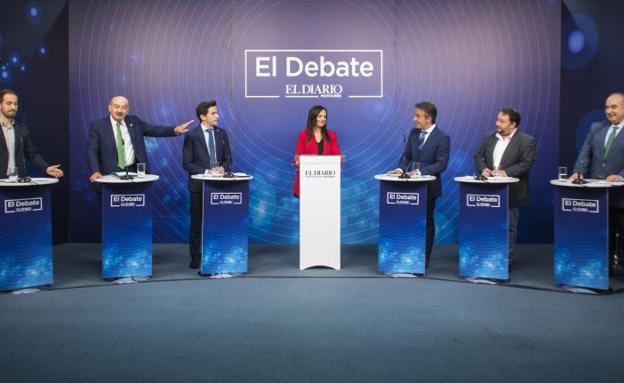 El debate | Los seis candidatos cántabros, cara a cara