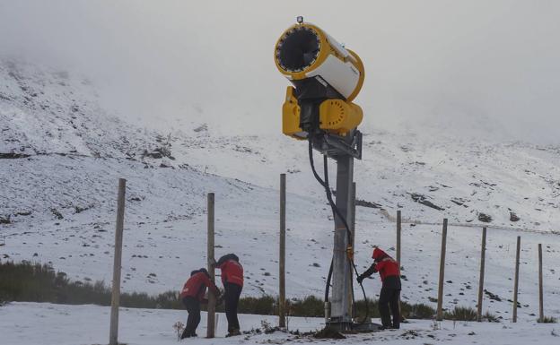 La estación de esquí de Alto Campoo ya está preparada, solo falta la nieve