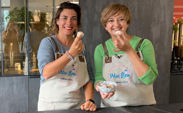 Cocinamos galletas de limón craqueladas con Leyre Herreros