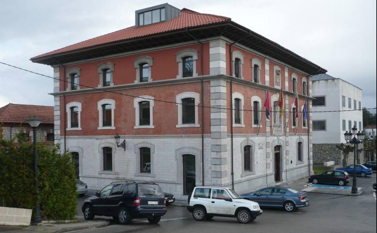 Vista del ayuntamiento del municipio.