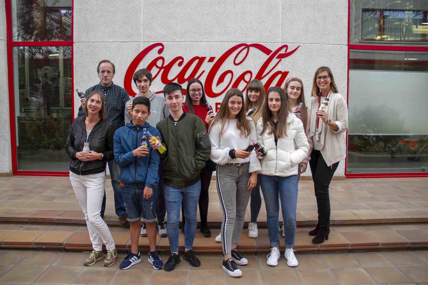 Fotos: Visita del colegio La Granja a Coca-Cola, su mentor de STARTinnova