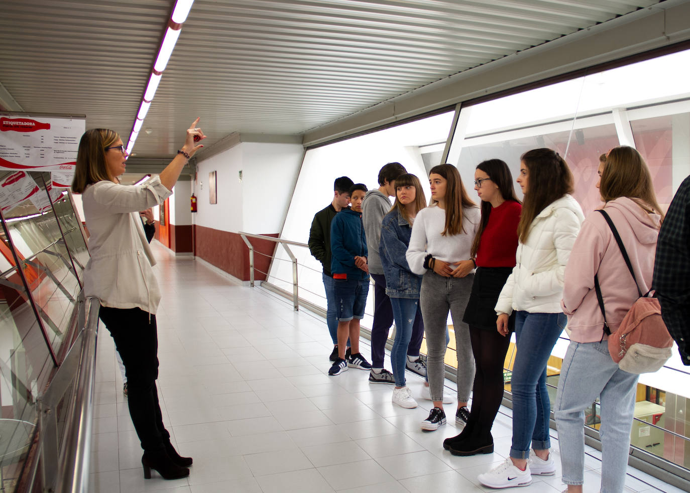 Fotos: Visita del colegio La Granja a Coca-Cola, su mentor de STARTinnova