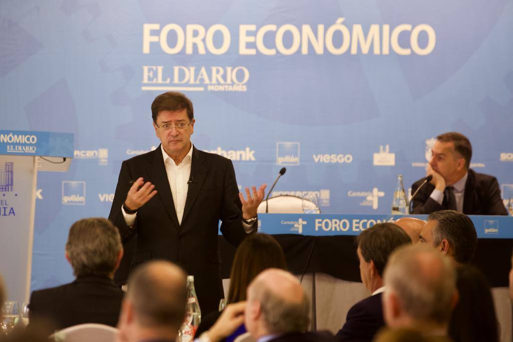 Fotos: Luis Huete, en el Foro Económico de El Diario