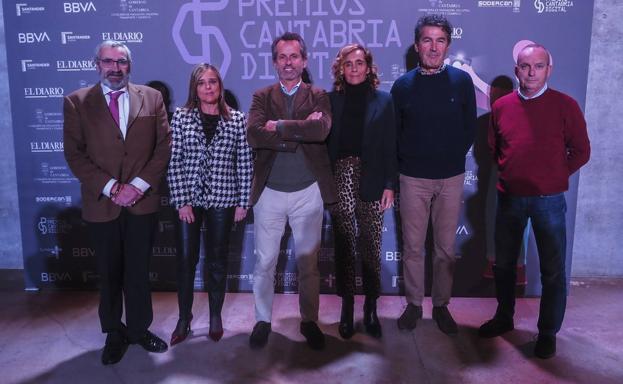 Imagen. El Mirador. Asistentes a la entrega de Premios Cantabria Digital.