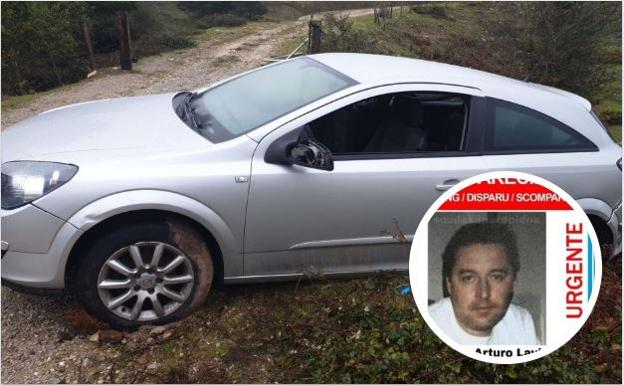 Encuentran en un bosque de Valderredible el coche del vecino de Igollo desaparecido hace 16 días