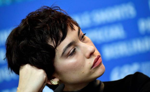 Greta Fernández, durante el Festival de Cine de Berlín.