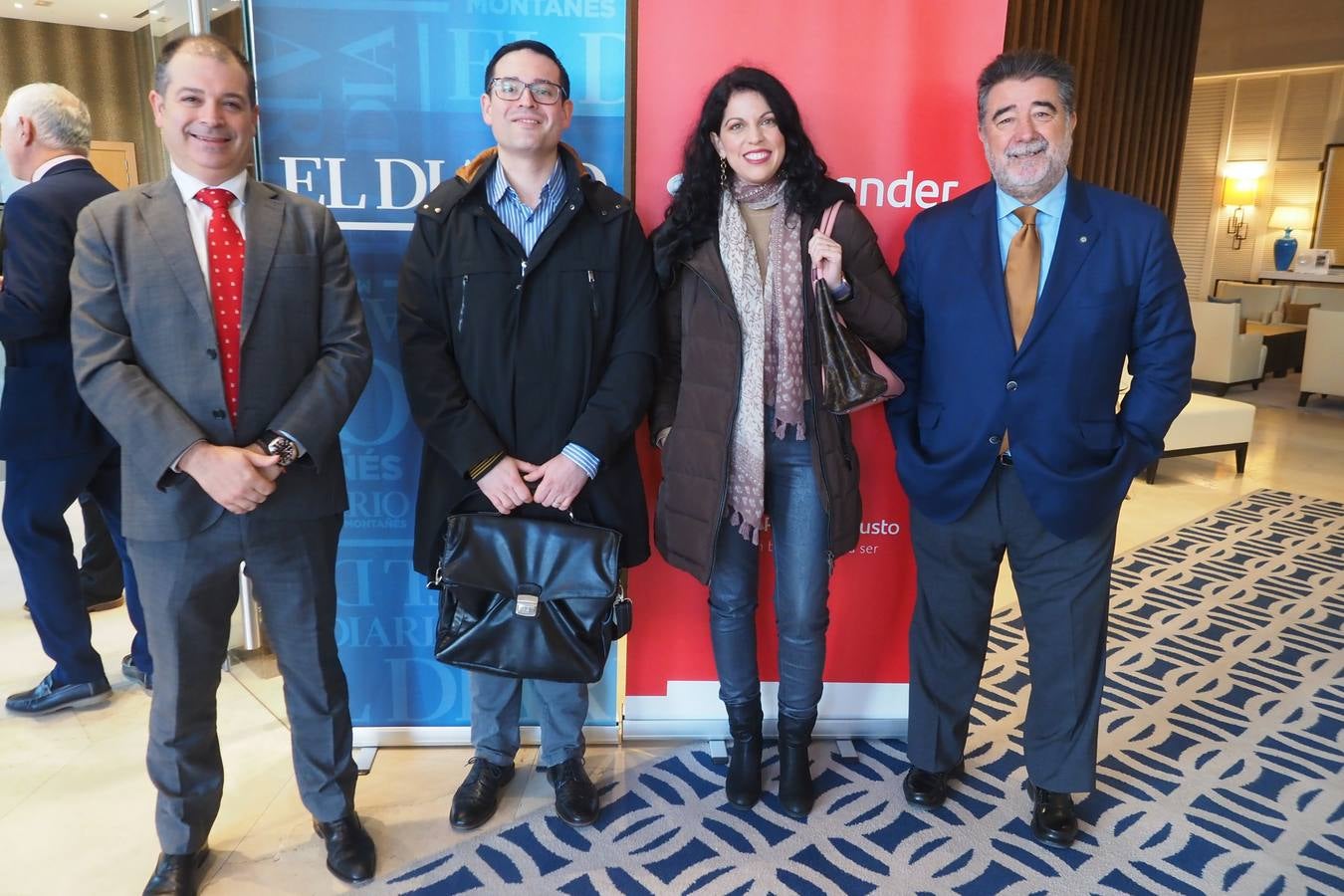 Rubén Calderón, Iñaki Elio, Sandra Sumalla y José Antonio Sañudo.