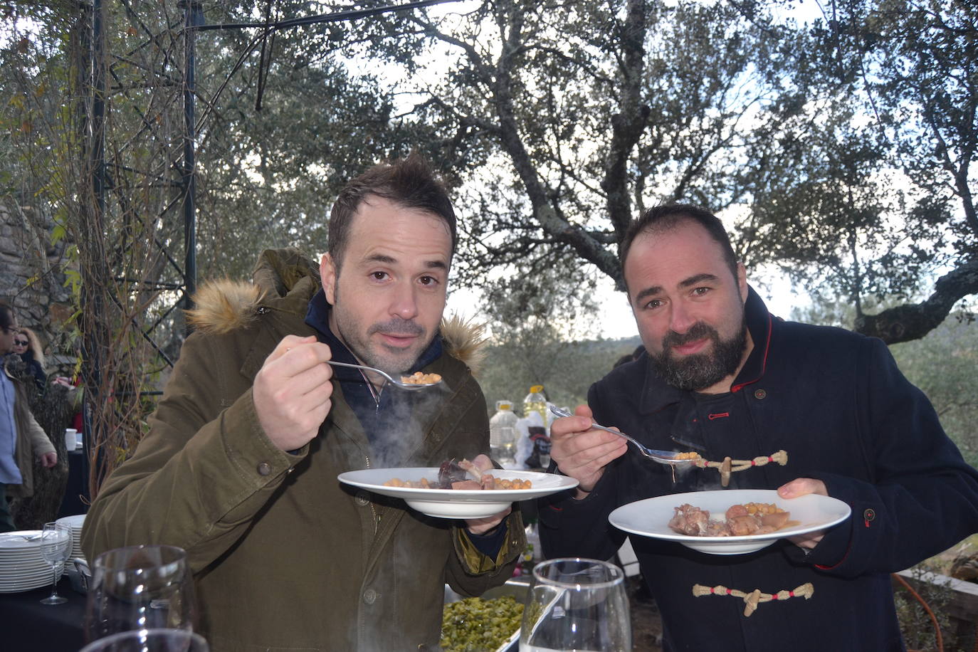 Entre los 40 chefs nacionales y portugueses que se han reunido en Zafra están los cántabros Ignacio Solana (Solana, Ampuero); David Pérez (Ronquillo, Ramales); y José Manuel de Dios (La Bien Aparecida, Madrid).