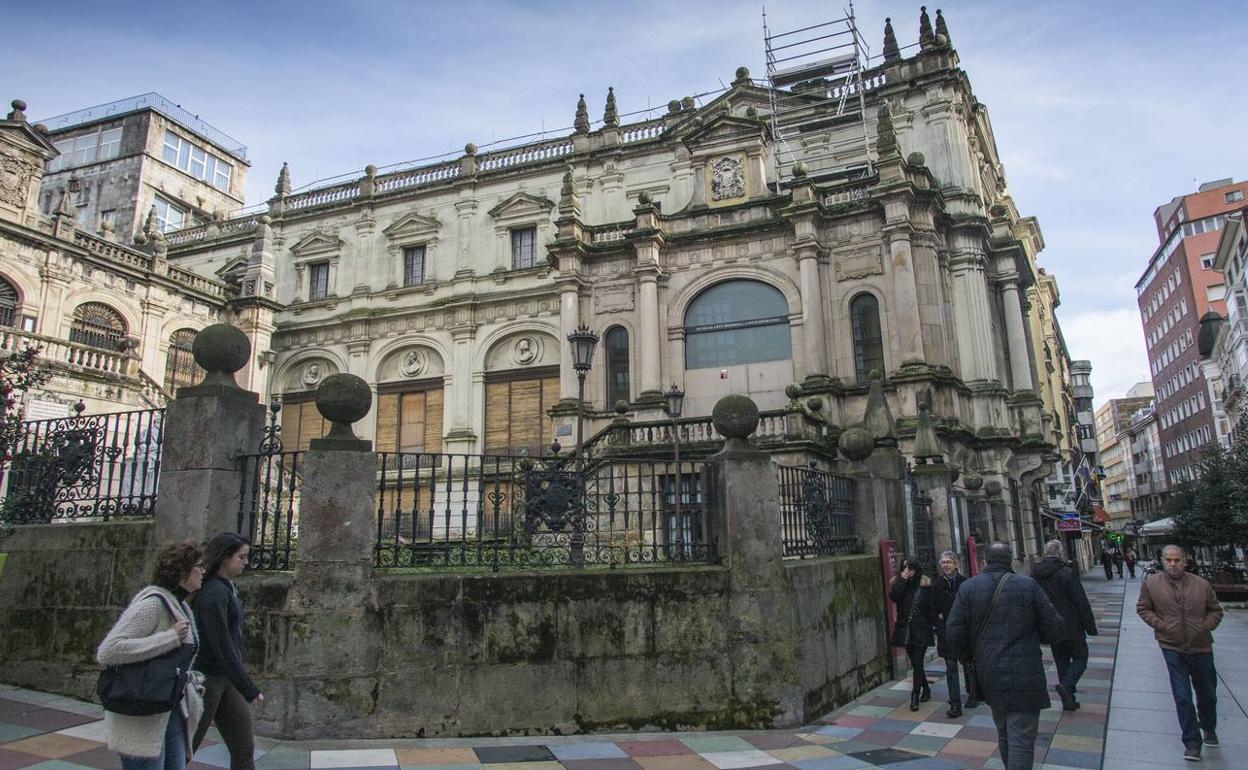 Vista exterior del Museo de Arte de Santander.