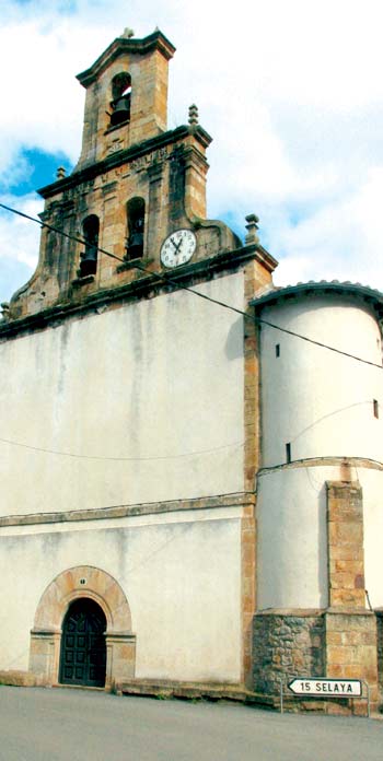 Iglesia parroquial de Vega de Pas.