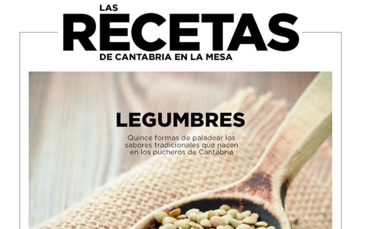 Este domingo, con el periódico, primer recetario de platos de legumbres