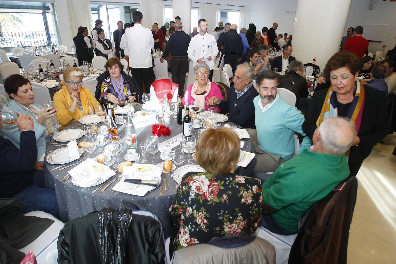 Fotos: Comida de Navidad de militantes y simpatizantes del PRC