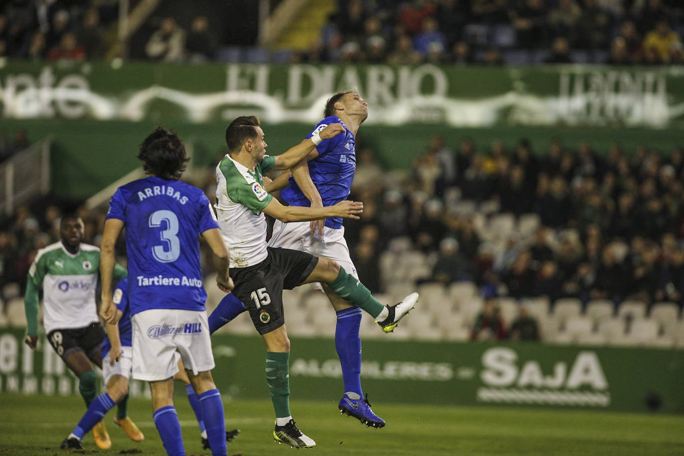 Fotos: Los momentos del Racing-Oviedo