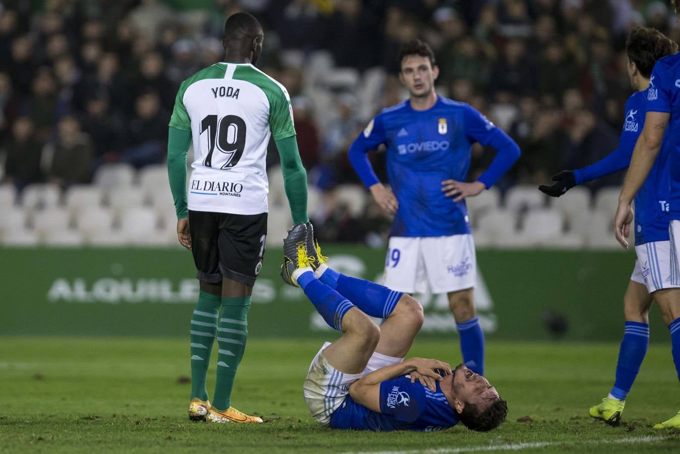 Fotos: Los momentos del Racing-Oviedo