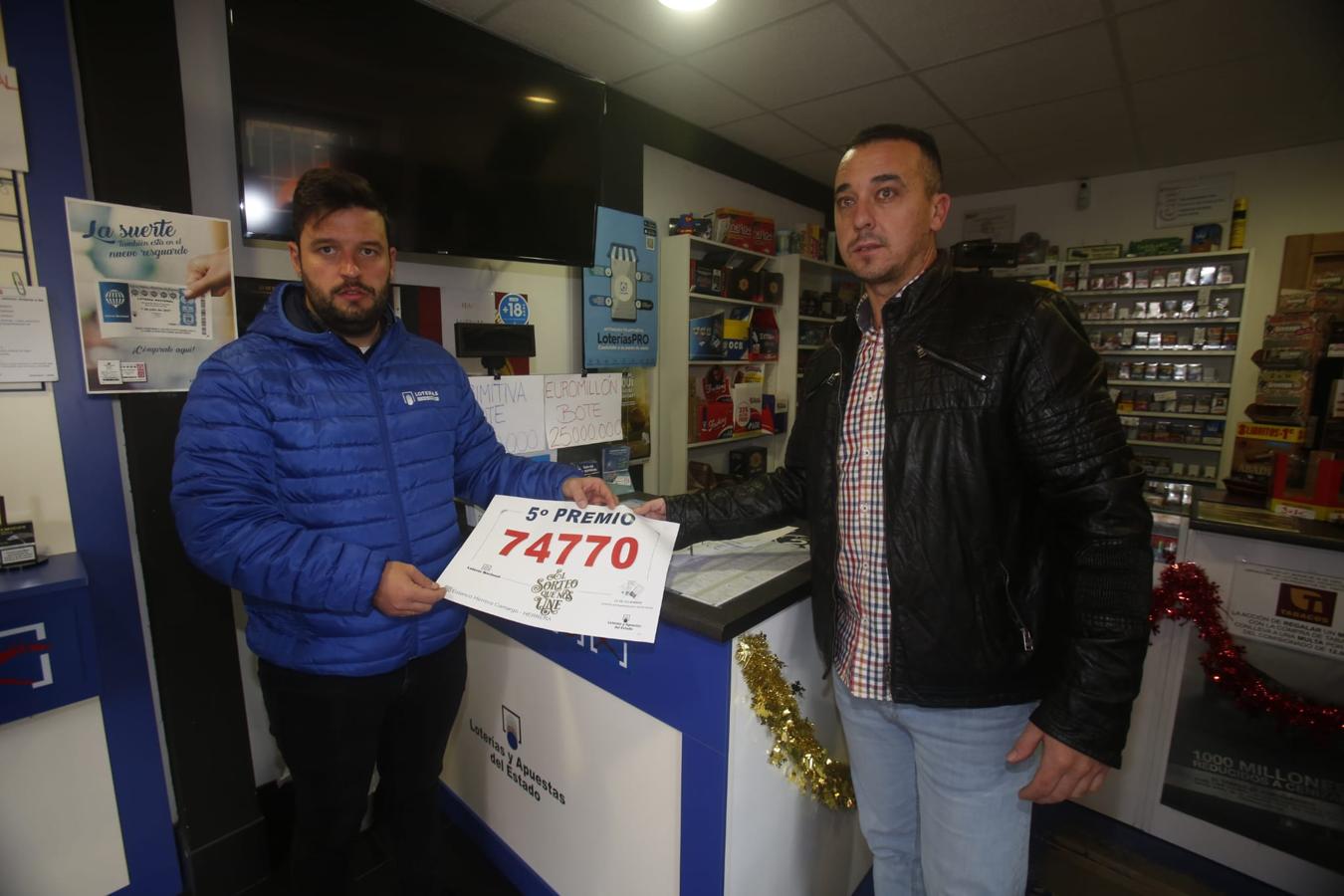 Un décimo del quinto premio se ha vendido en Herrera de Camargo.