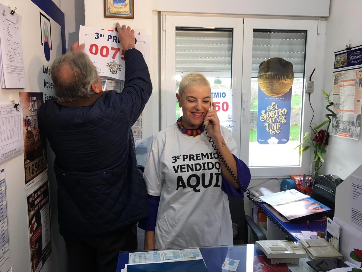 El Bar Ramiro's de Suances donde se han vendido décimos del tercer premio.