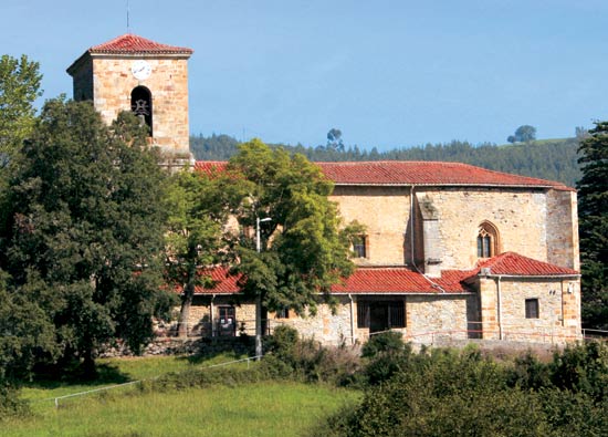 Imagen secundaria 1 - Iglesia de Santa María de Carasa. Iglesia de San Juan Bautista de Secadura. San Ginés de Rada.