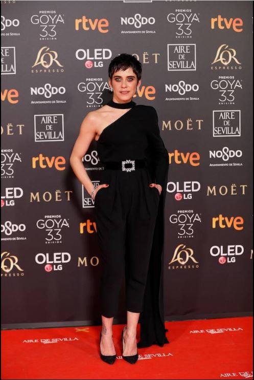 María León, en la gala de los Goya 2019.