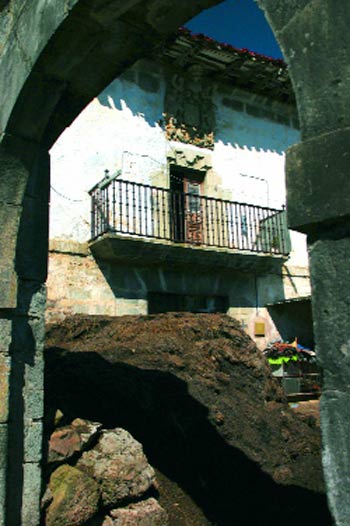 Casa de Dionisio García del Hoyo Arredondo, en Rozas.