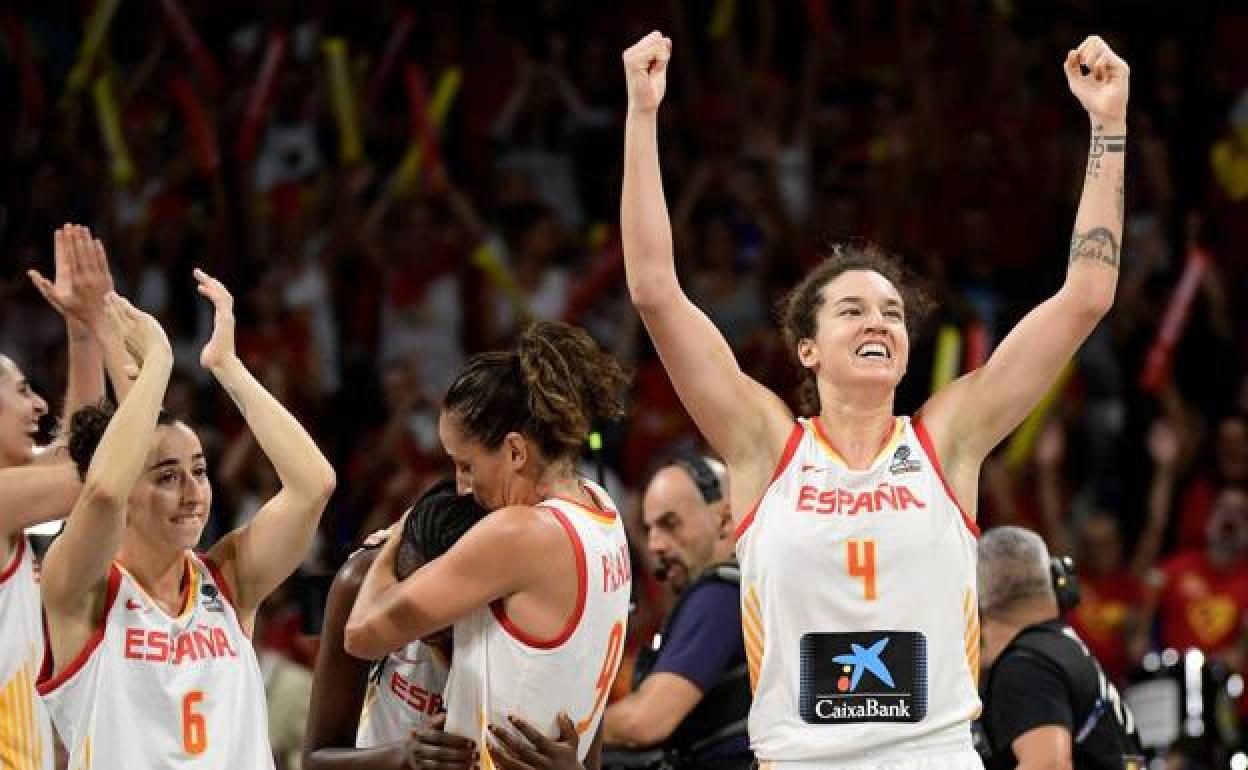 Nicholls se proclamó este año campeona del Eurobasket con la selección española. 