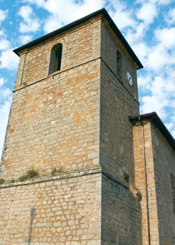 Iglesia de San Emeterio y San Celedonio, en Gibaja.