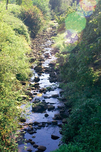 Vista del puerto de Lunada.