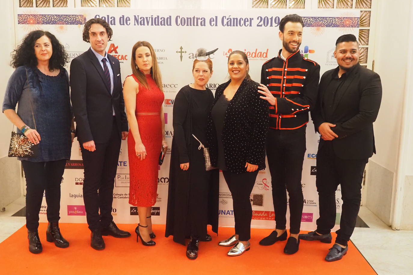 Gloria Pereda, Javier Fernández Soberón, Marta Fernández, Mª José Pereda de Castro, La Negri, Daniel de Vargas y Eleazar Heredia.