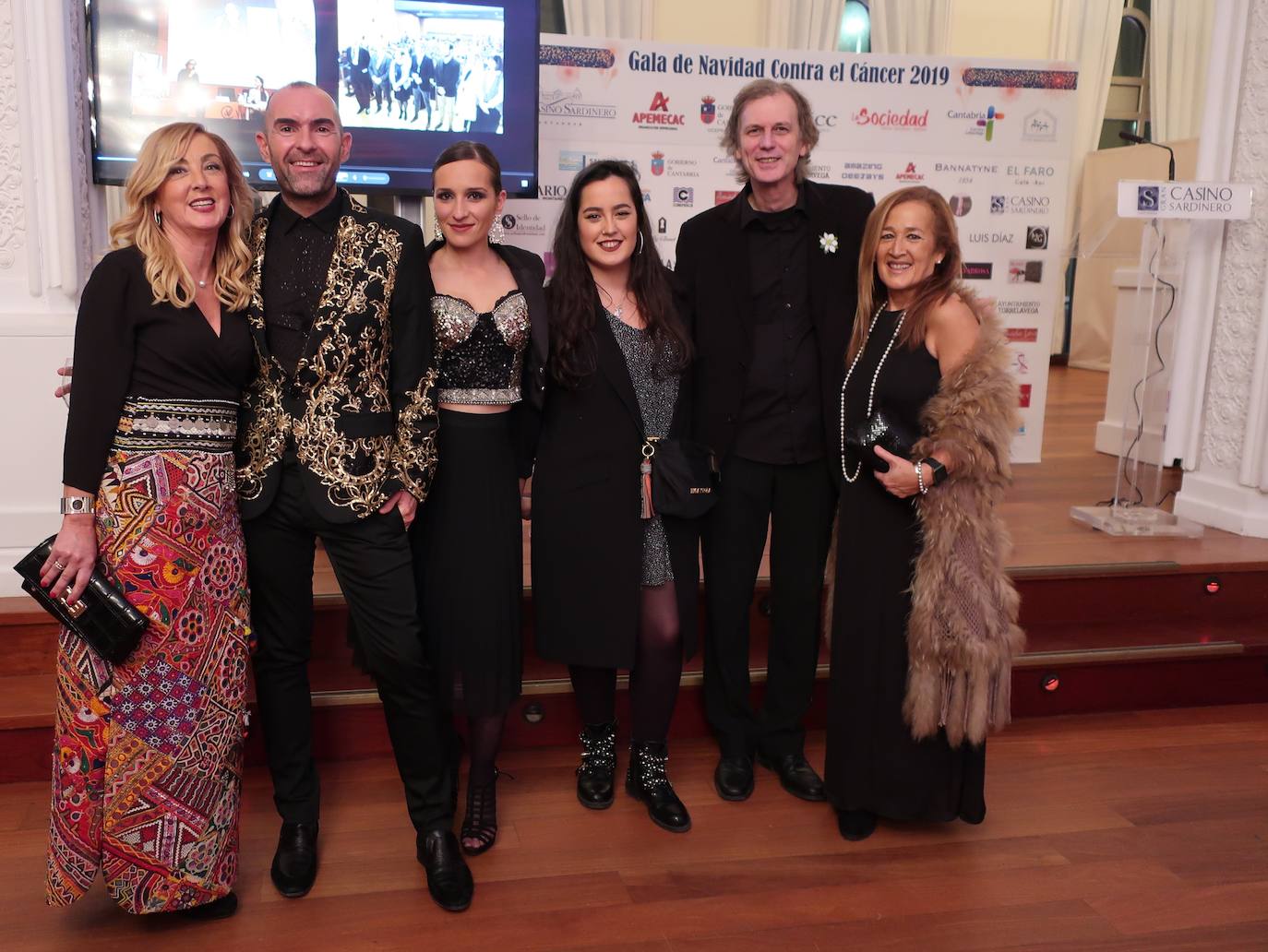 Pino Marquínez, José Luis Callejo, Sheila Aranda, Isabel Palacios, Paco Gómez y Paloma Marquínez.