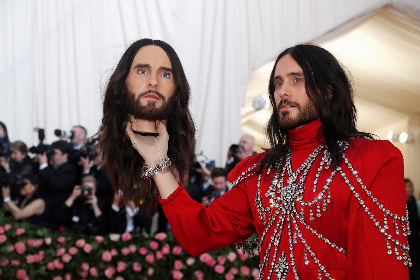 Jared Leto llega a la gala del Museo de Arte Metropolitano de Nueva York, en Manhattan.