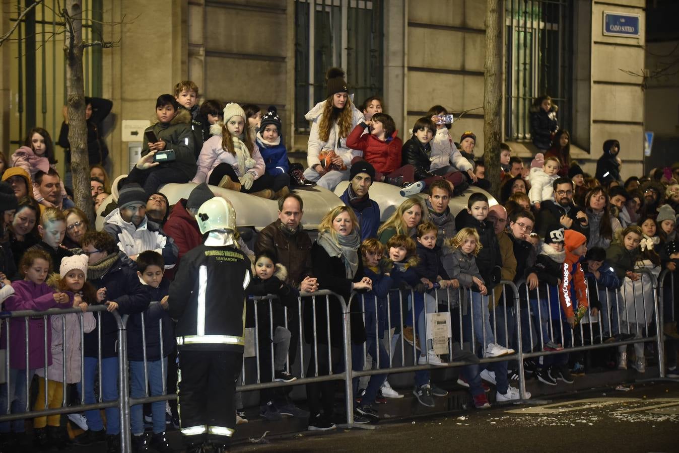 Fotos: Miles de personas siguen la Cabalgata de Santander