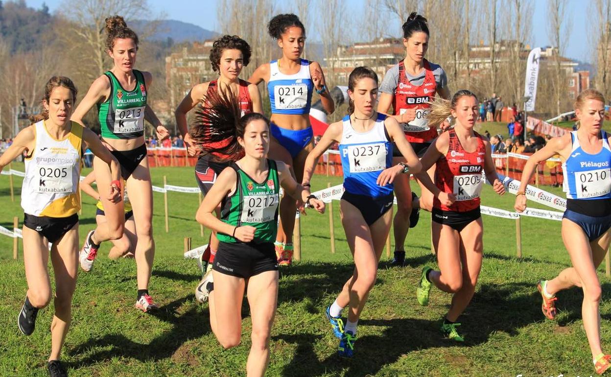 Buen resultado de los atletas cántabros en el Cross Internacional de Amorebieta