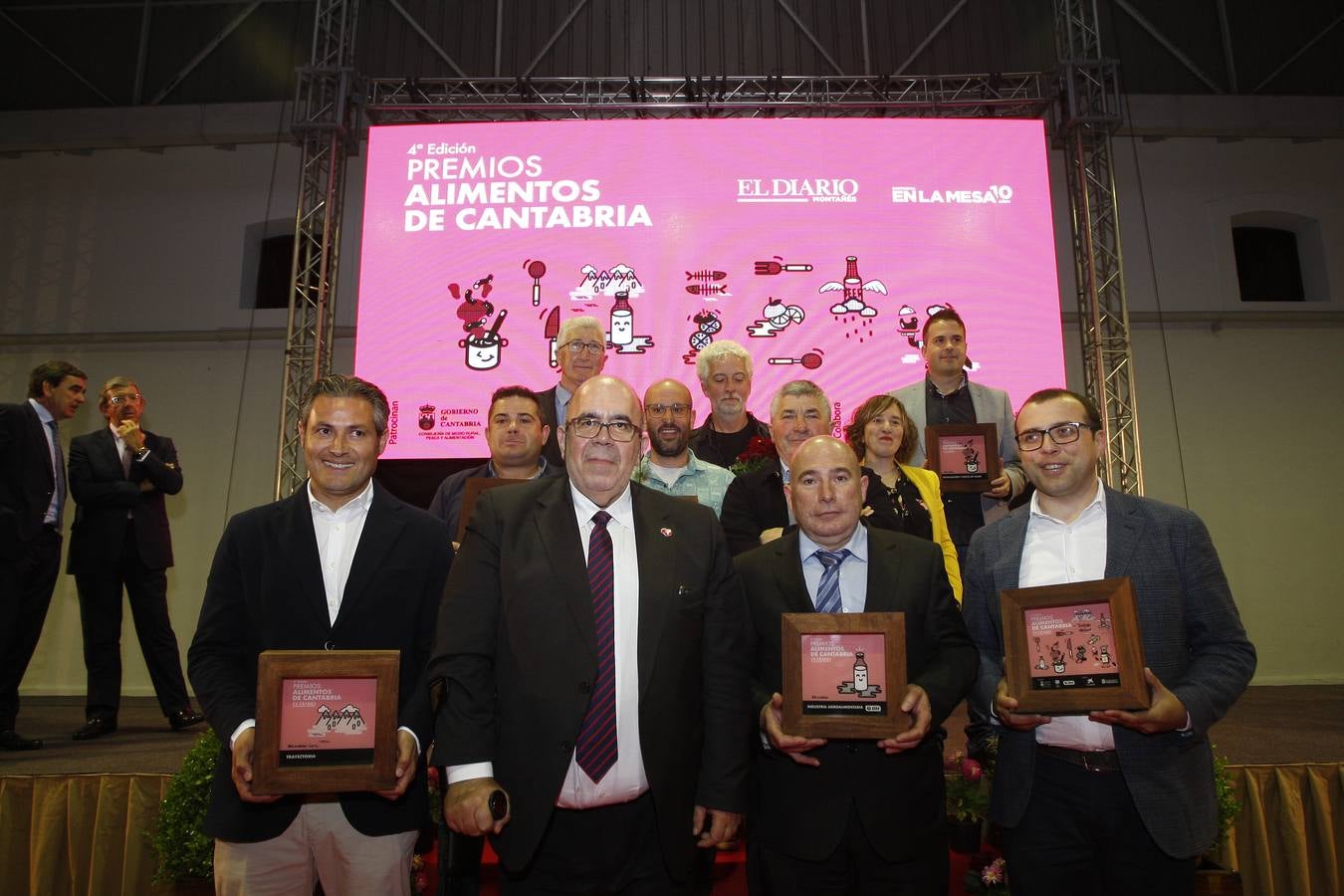 Premiados en Alimentos de Cantabria y Jesús Oria.