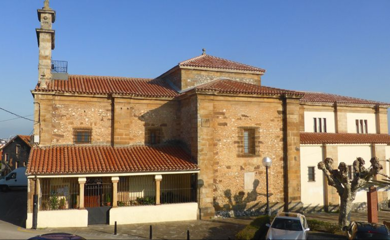 Iglesia de San Vicente Martir en Muriedas.