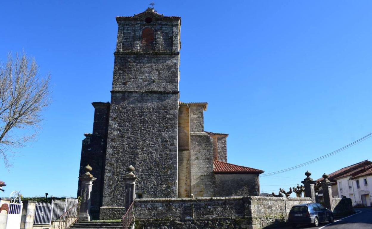 El parque se construirá en la ladera norte de la iglesia de San Mamés de Meruelo