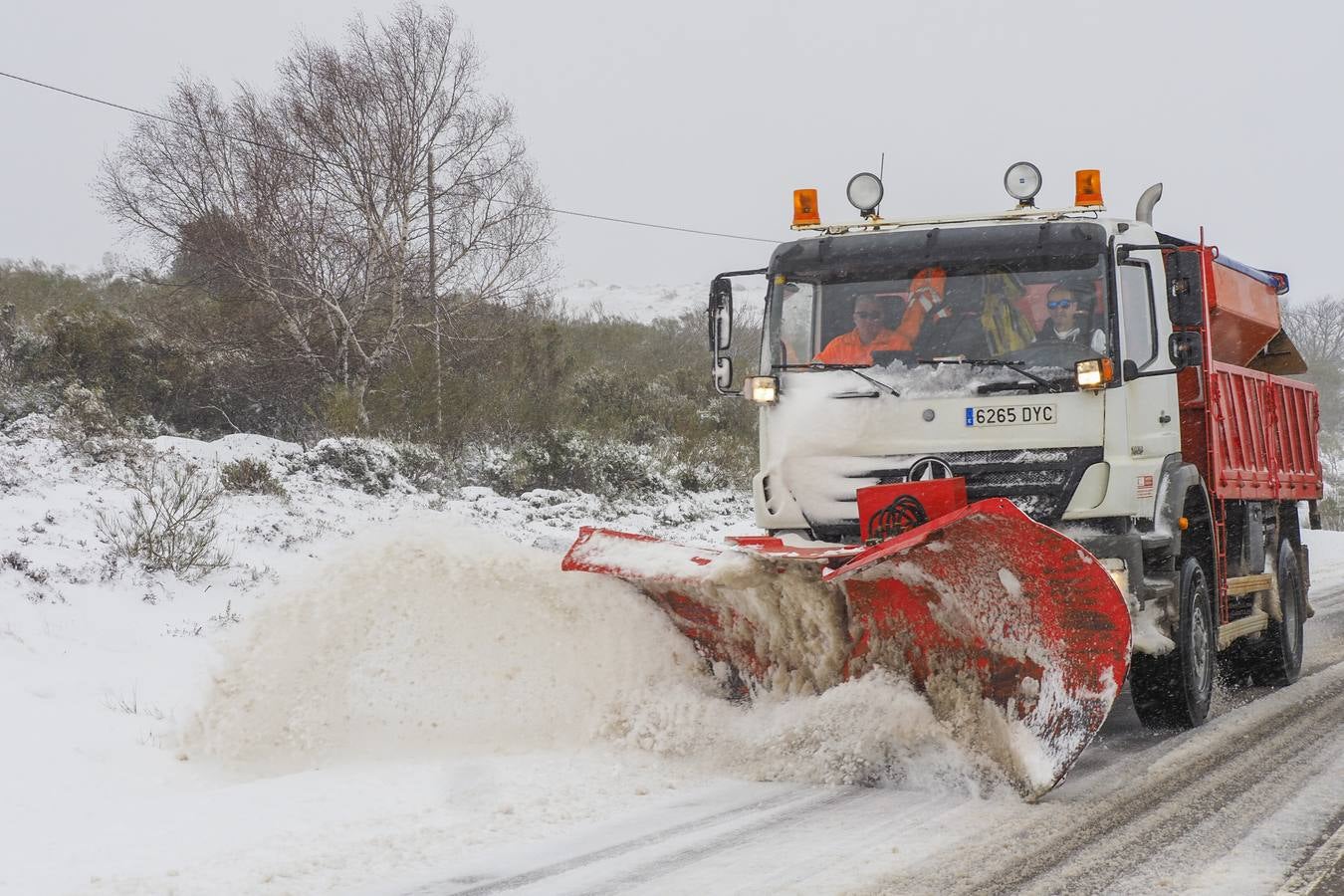 Fotos: Nieva en Cantabria