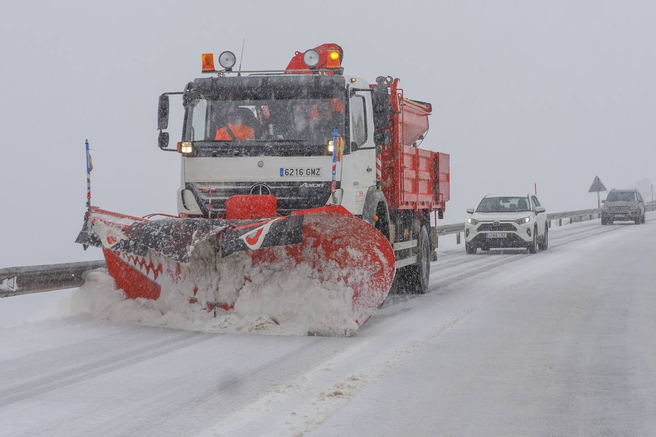 Fotos: Nieva en Cantabria