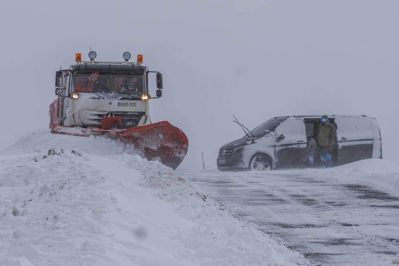 Fotos: Nieva en Cantabria