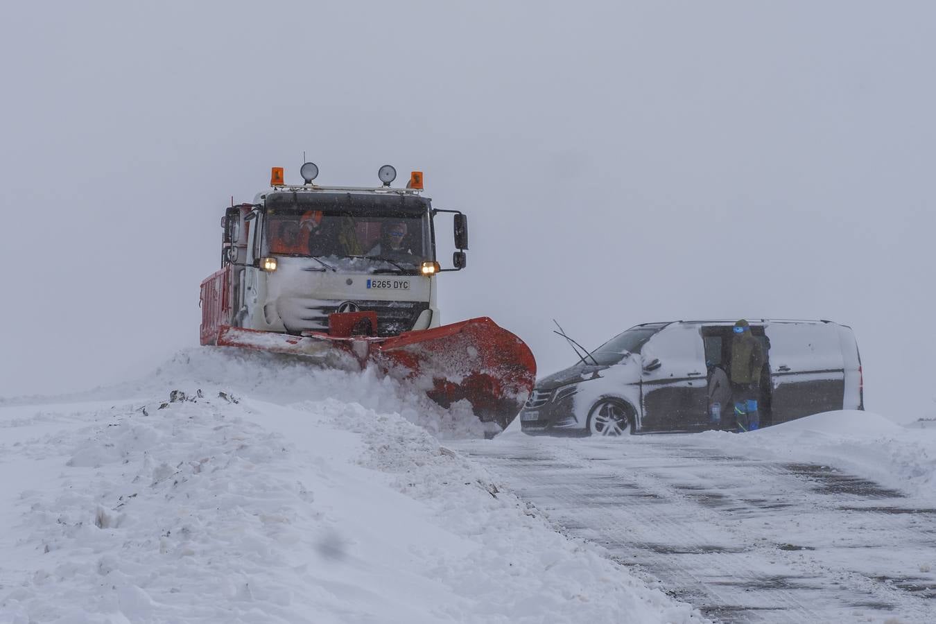 Fotos: Nieva en Cantabria