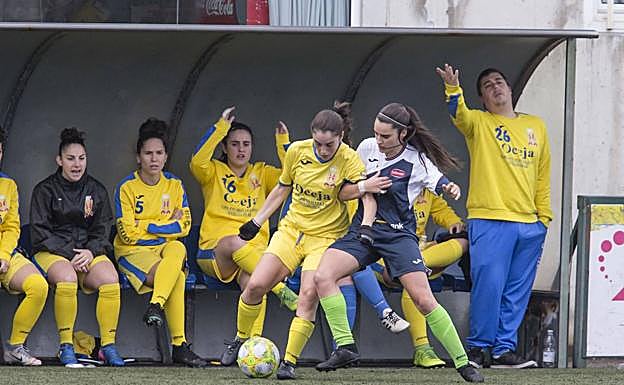 El Oceja, durante un poartido de esta temporada enPrimera Nacional
