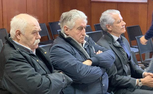 Vergara, Urquijo y Pernía, esta mañana en los tribunales.