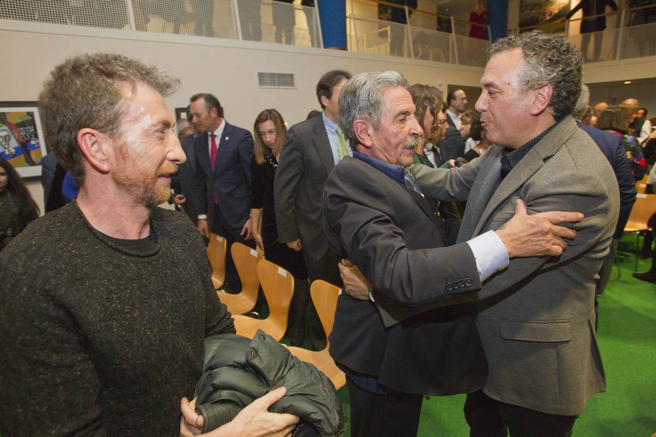 Pablo Motos, Miguel Ángel Revilla y Roberto Brasero.