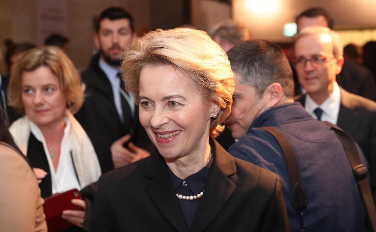 La titular de la Comisión Europea, Ursula von der Leyen. 